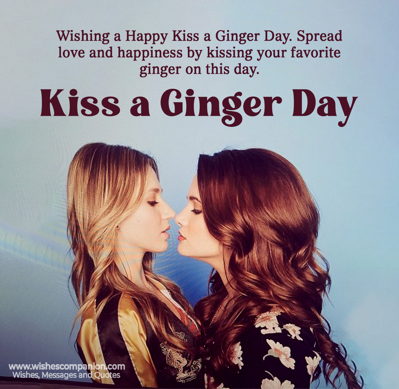 National Kiss a Ginger Day