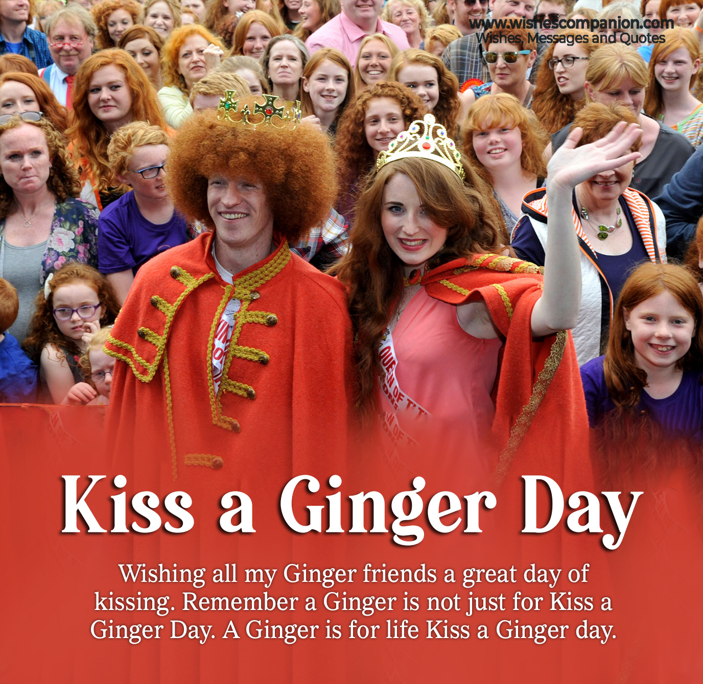 National Kiss a Ginger Day