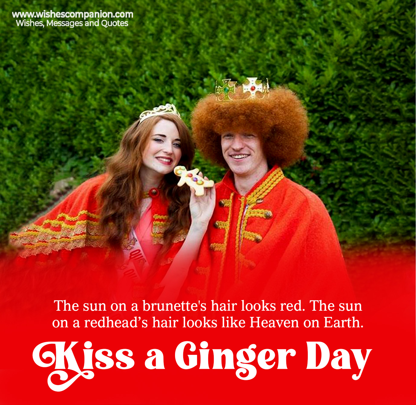 National Kiss a Ginger Day