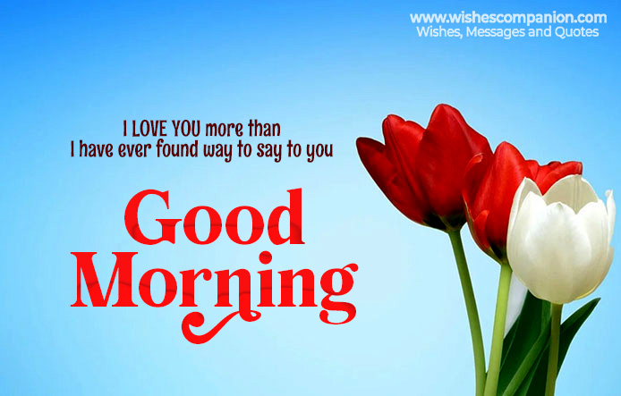 Romantic Good Morning Messages, Wishes and Images