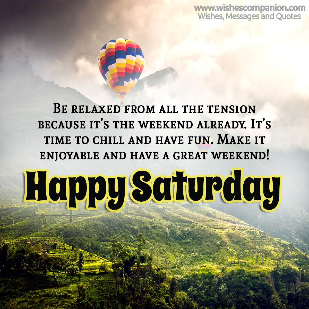 Saturday Greetings and Blessings