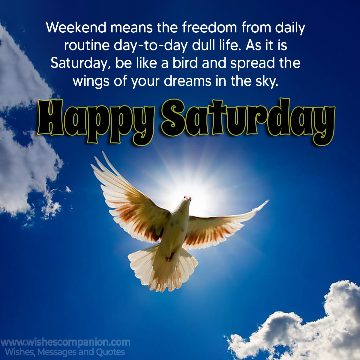 Saturday Greetings and Blessings