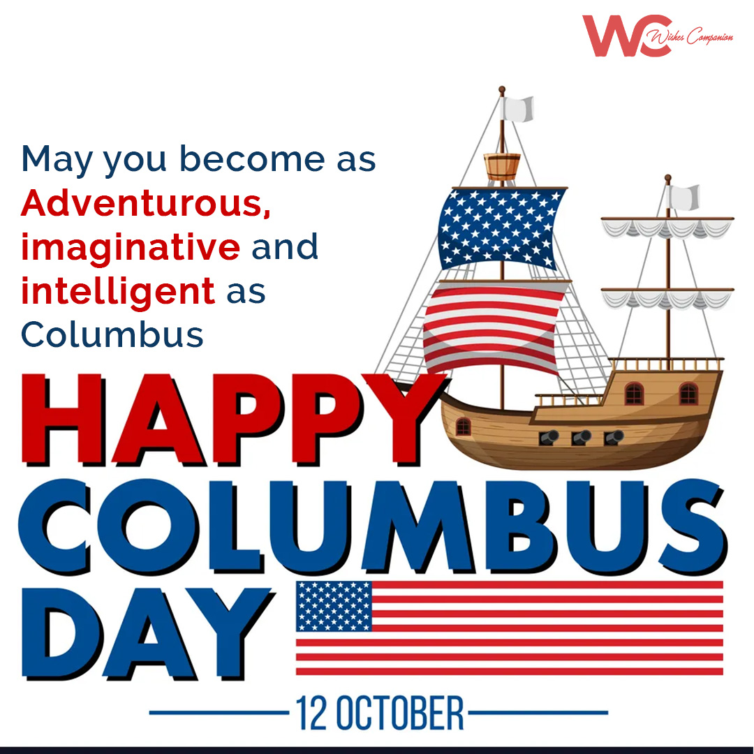 Happy Columbus Day Wishes, Messages and Quotes