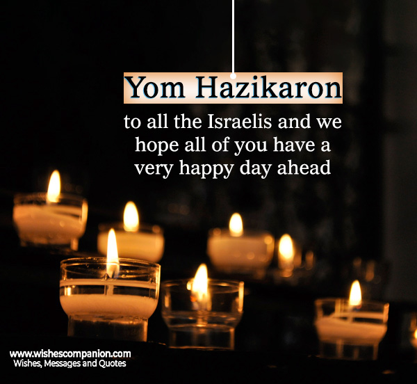 Yom Hazikaron Wishes and Messages