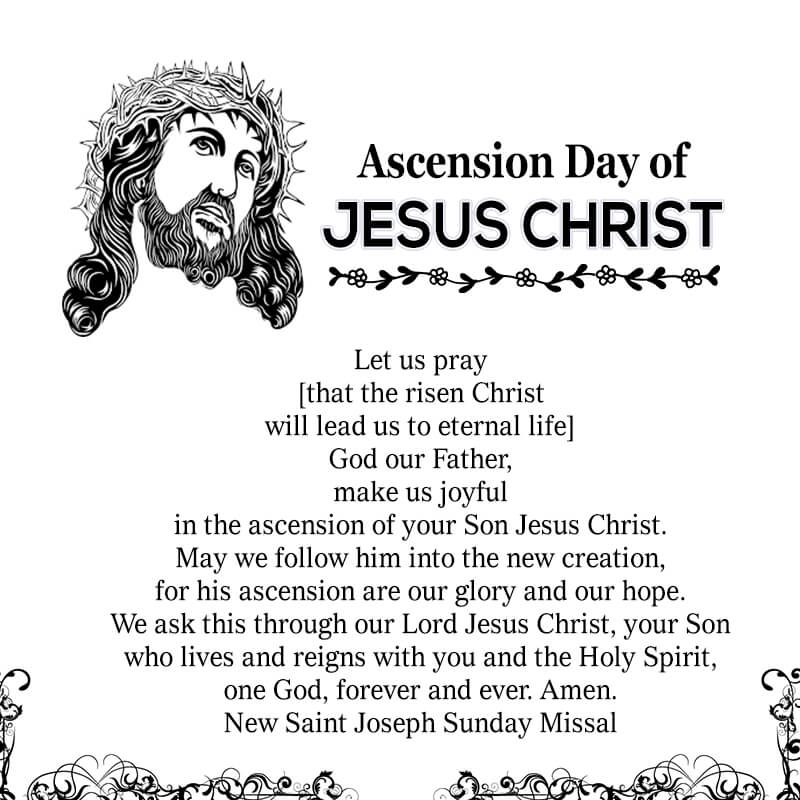 Ascension day Opening Prayer