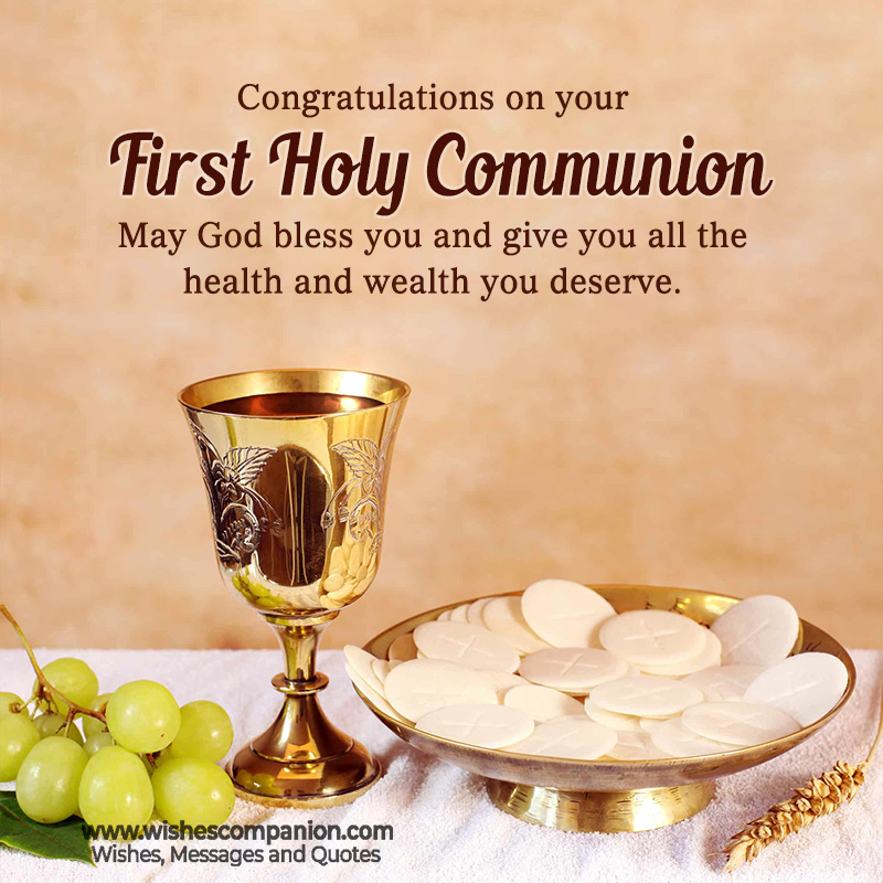first holy communion