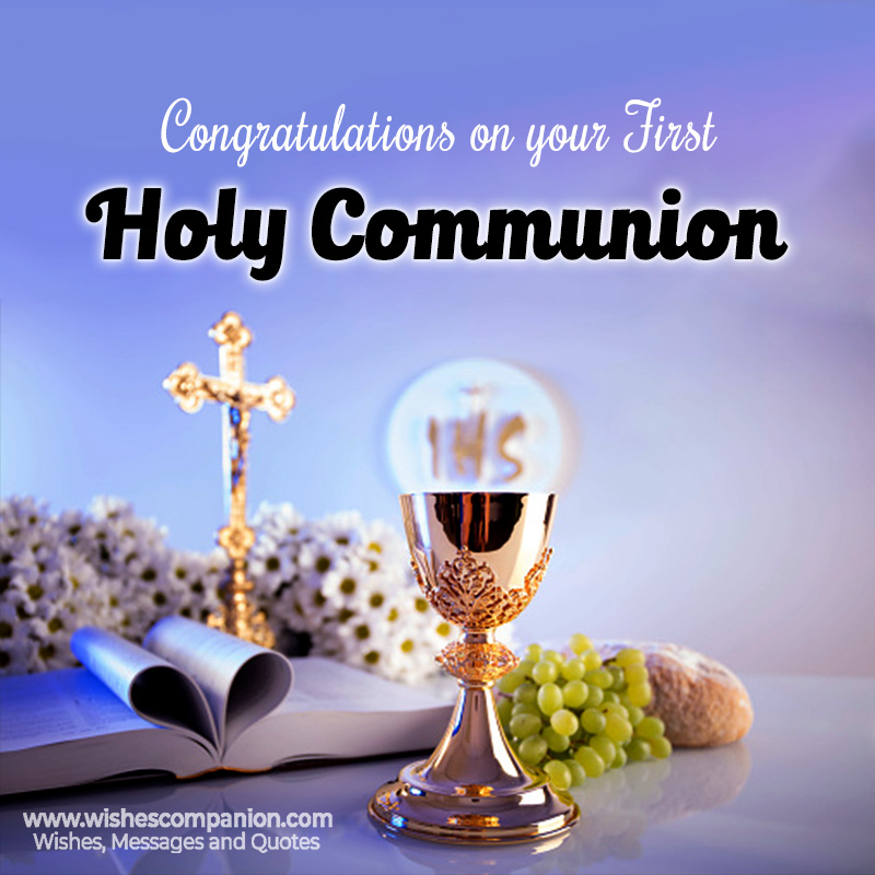 first holy communion