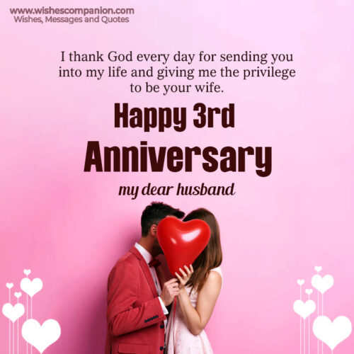 50+ Wedding Anniversary Wishes and Messages for Husband