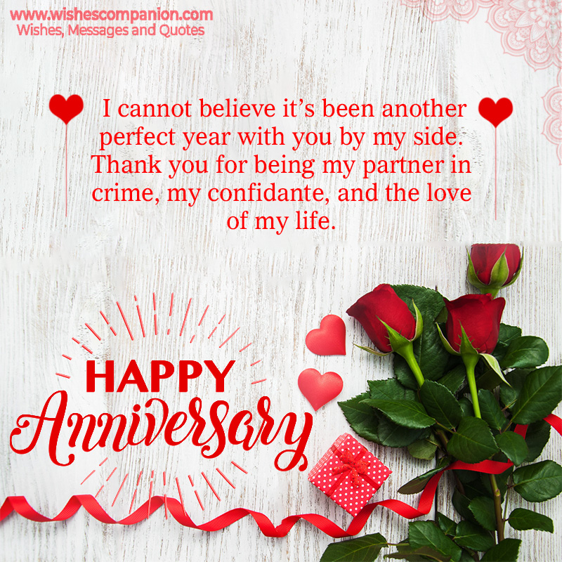 Wedding Anniversary Wishes for wife