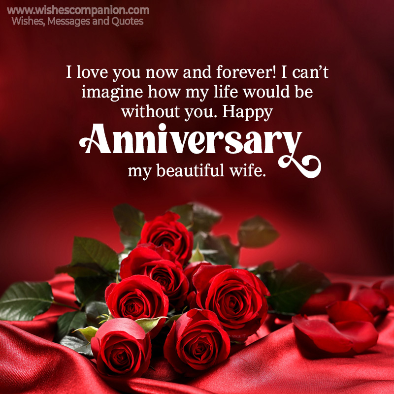 Wedding Anniversary Wishes for wife