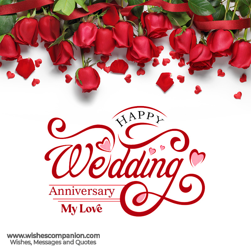 50+ Wedding Anniversary Wishes and Messages