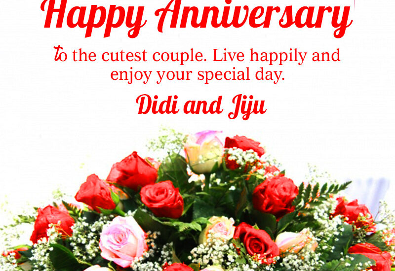 Anniversary Wishes For didi and Jiju