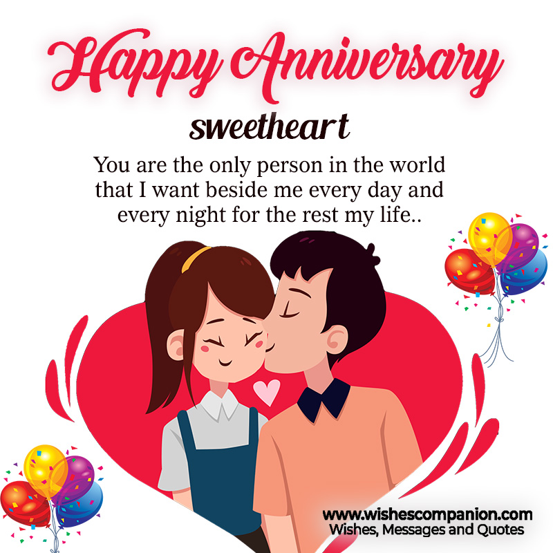 Anniversary Wishes For gf