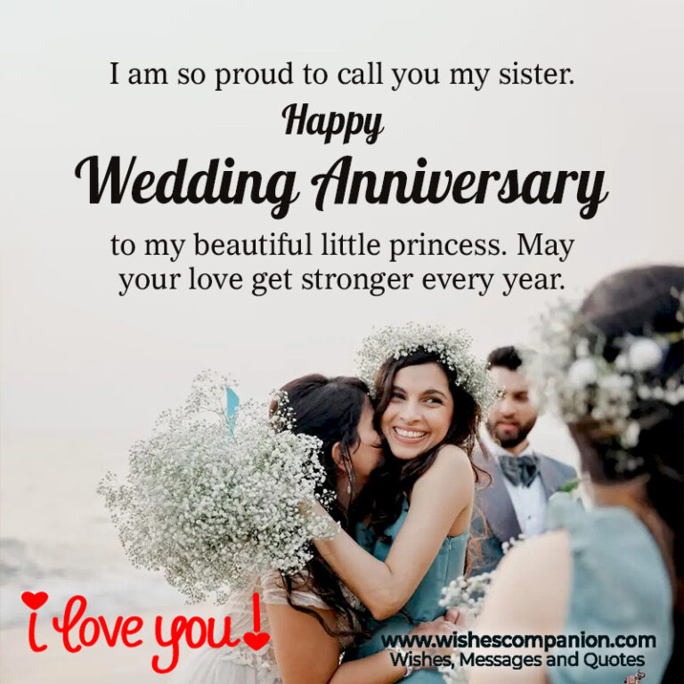 Anniversary Wishes For Sister and Jiju Wishes Companion