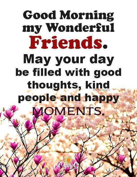 Good Morning Friends Wallpaper